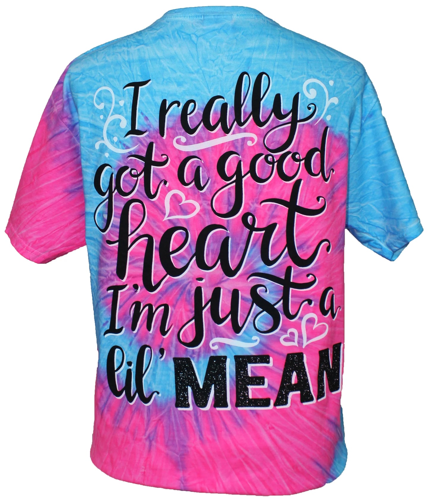 Lil Mean - Tie Dye Flo Blue/Pink