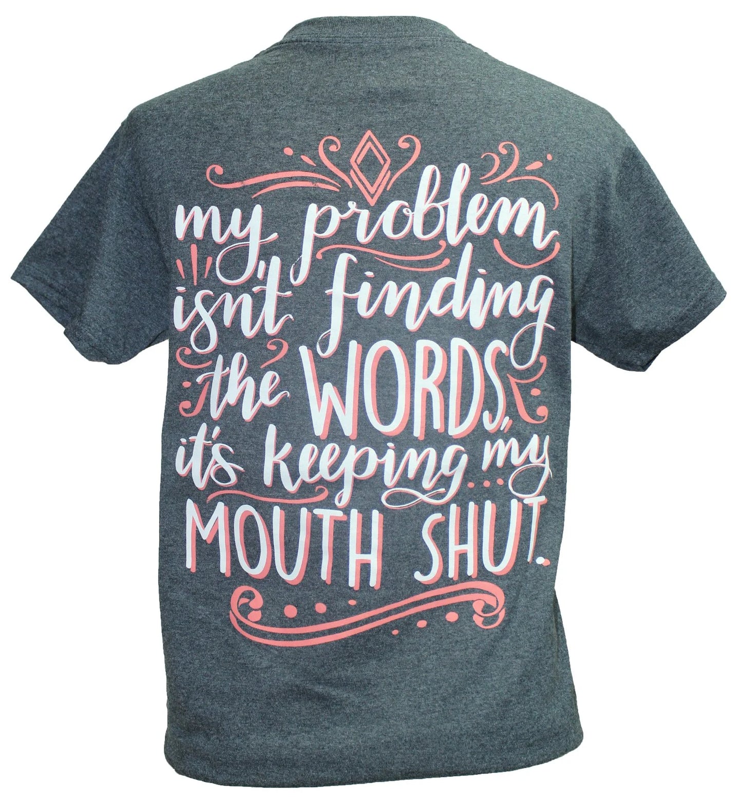 Mouth Shut - Dark Heather