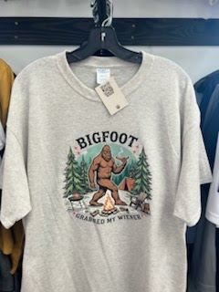 Bigfoot grabbed my weiner
