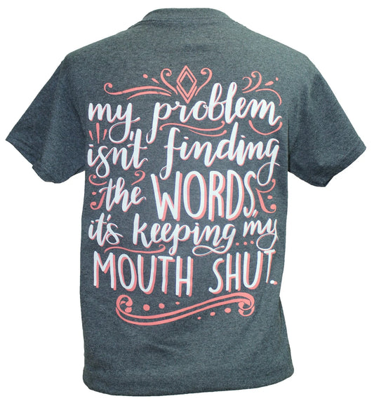 Mouth Shut - Dark Heather